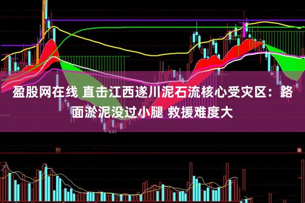 盈股网在线 直击江西遂川泥石流核心受灾区：路面淤泥没过小腿 救援难度大